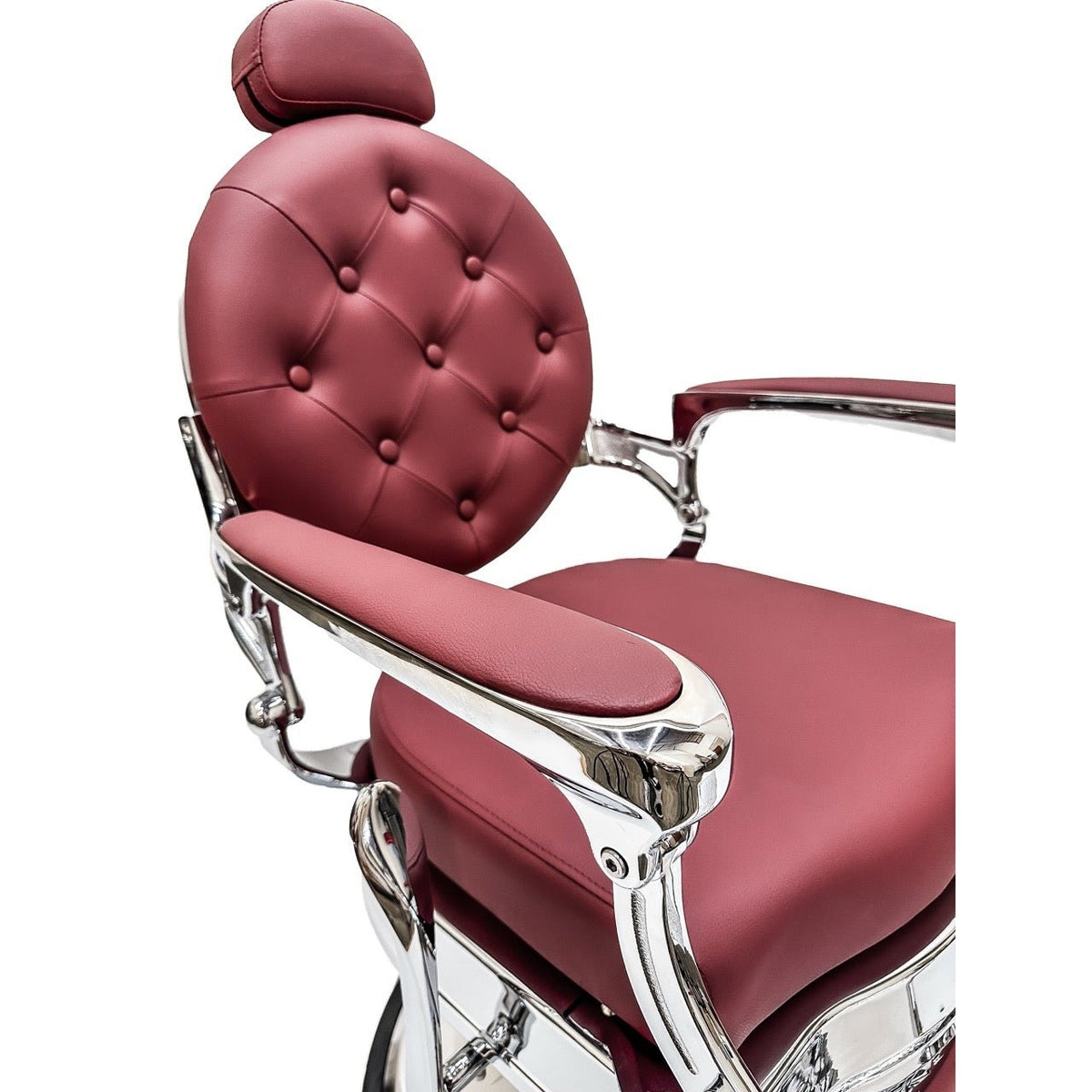 VULCAN Chrome Vintage Style Barber Chair