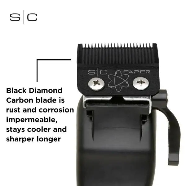 StyleCraft Replacement Fixed Black Diamond DLC Fusion Faper Clipper Blade