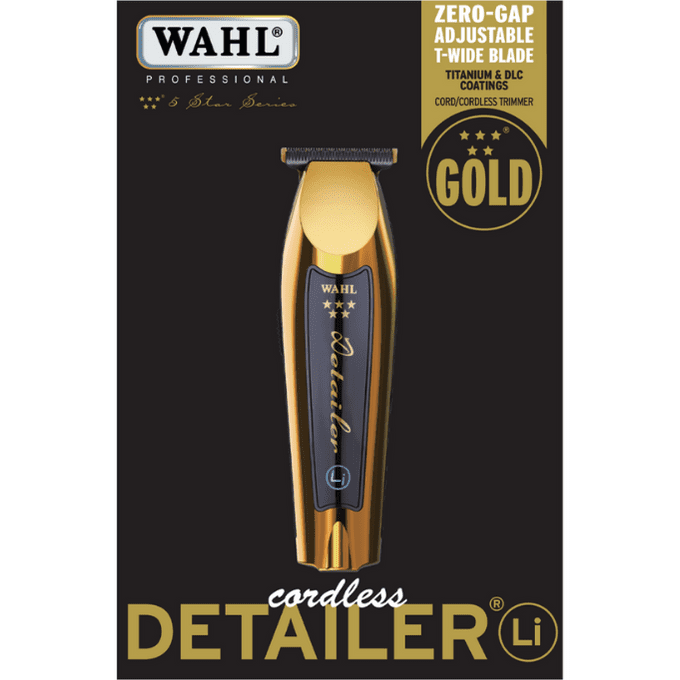 Wahl 5 Star Limited Edition Cordless Gold Detailer Li