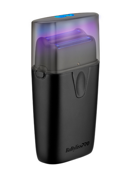 BaBylissPRO UV Disinfecting Matte Black Double Foil Shaver