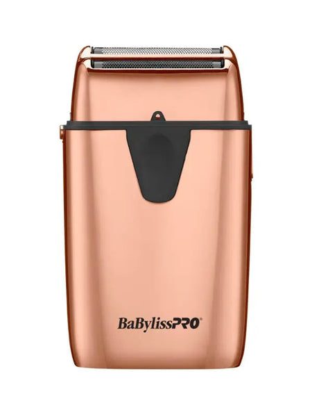 BaBylissPRO UV-Disinfecting Rose Gold Double-Foil Shaver