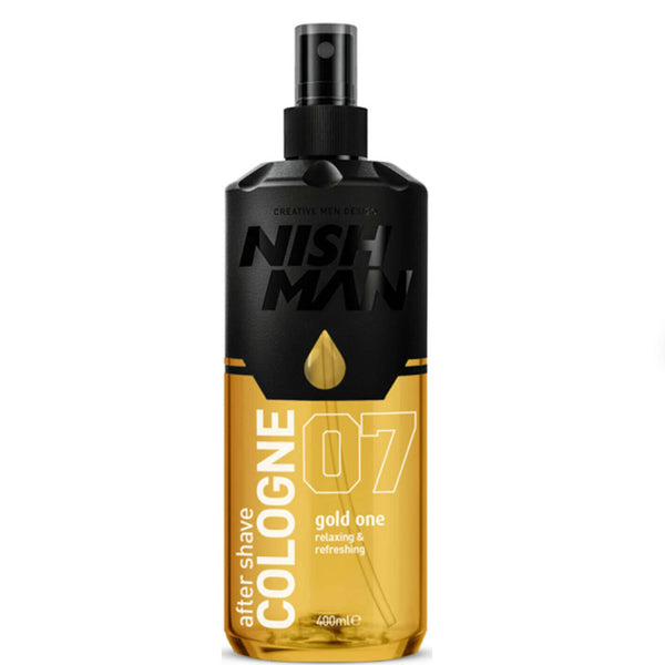 NISHMAN After Shave Cologne 7 gold one 400 ml