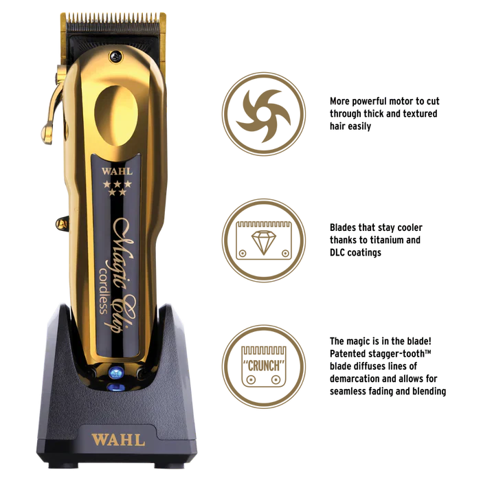 Wahl 5-Star Limited Edition Cordless Gold Magic Clip