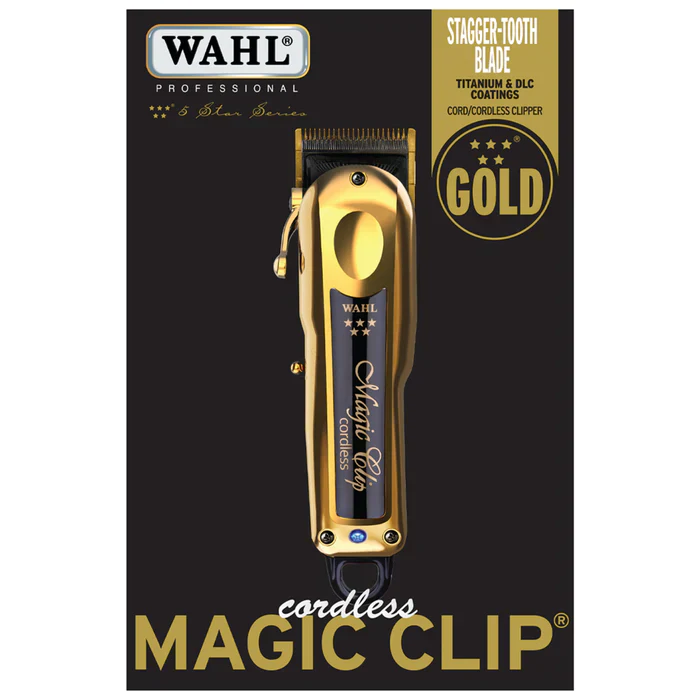 Wahl 5-Star Limited Edition Cordless Gold Magic Clip