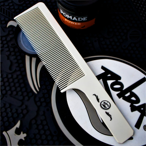 Rolda Flat Top Comb - Carbon Fiber - 9 Inch