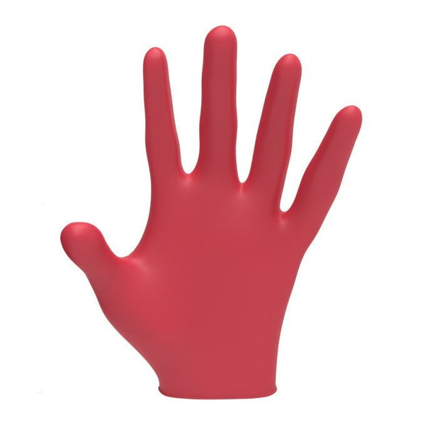 L3VEL3 Professional Nitrile Gloves Red-ish - 100 Pack
