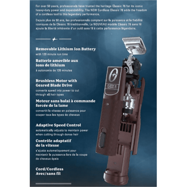 Oster® Professional™ Cordless Classic 76® Clipper