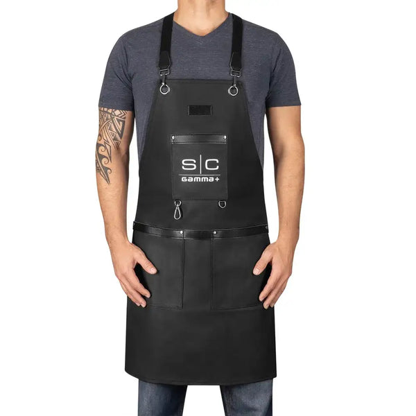 StyleCraft Heavy Weight Waterproof Professional Barber/Salon Apron Cross-Back Strap