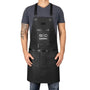 StyleCraft Heavy Weight Waterproof Professional Barber/Salon Apron Cross-Back Strap