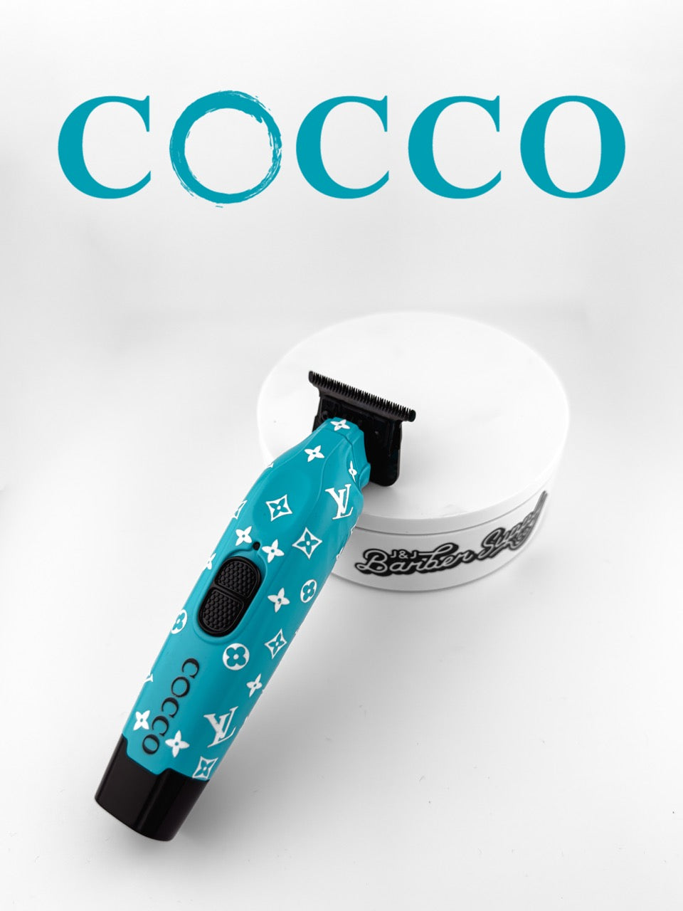Custom Cocco Veloce Trimmer - Tiffany Blue LV