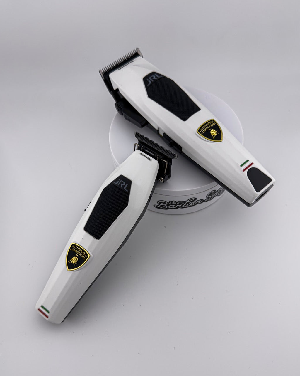 Custom JRL Diamante Clipper and Trimmer Set - White