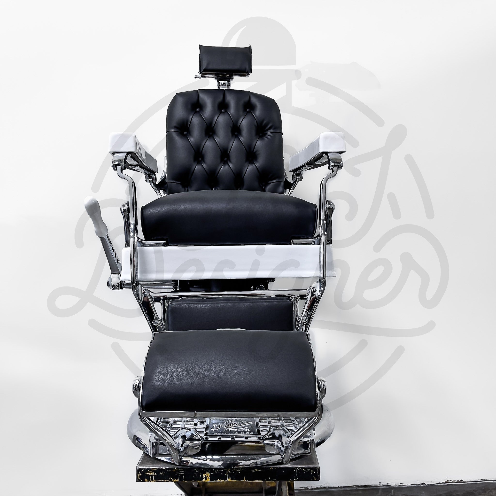 アート・デザイン・音楽 KOKEN BARBER'S SUPPLY COMPANY Customized Koken Barber Chair | Antique Barber Chair | J&J