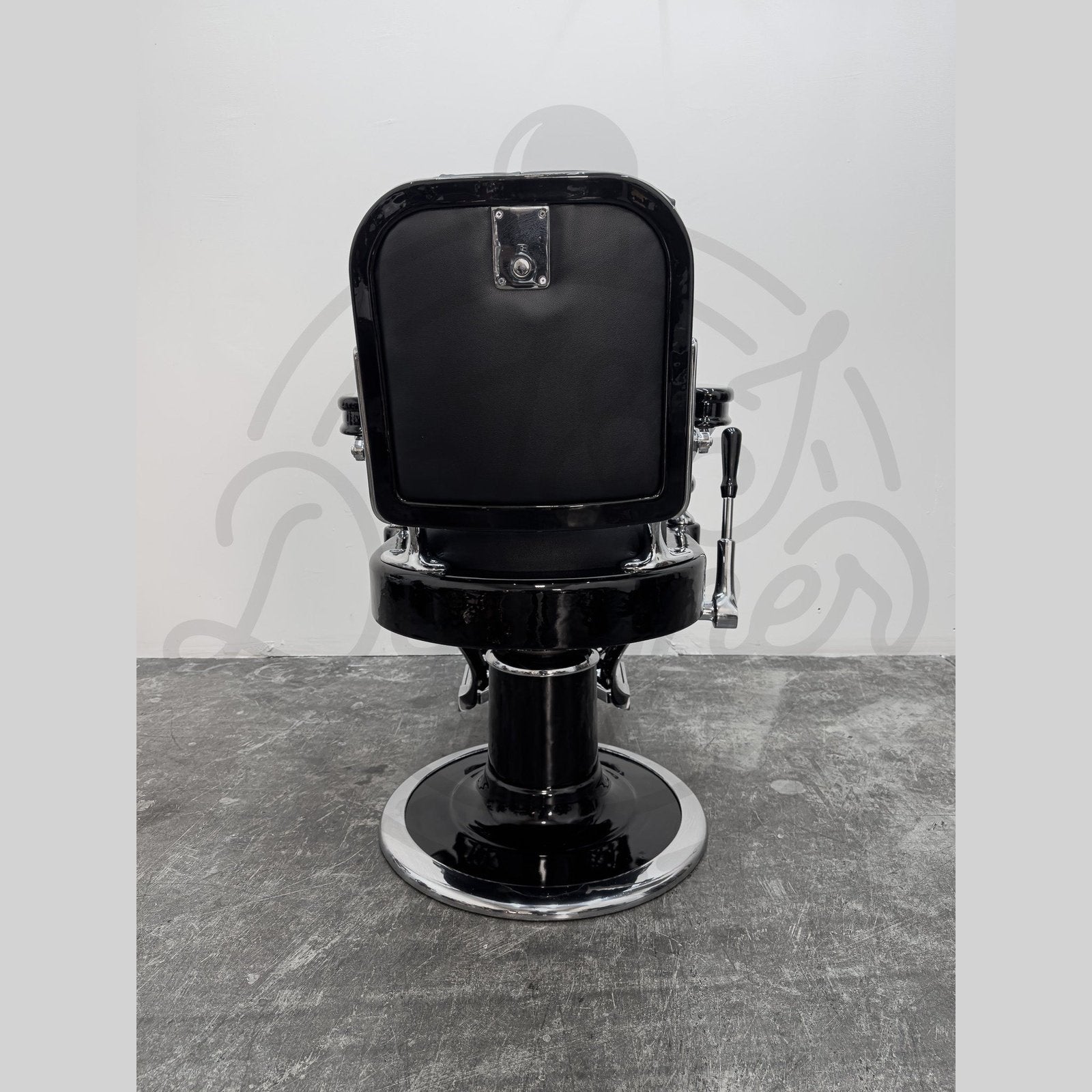 Vintage Theo A Kochs - Chrome on Gloss Black