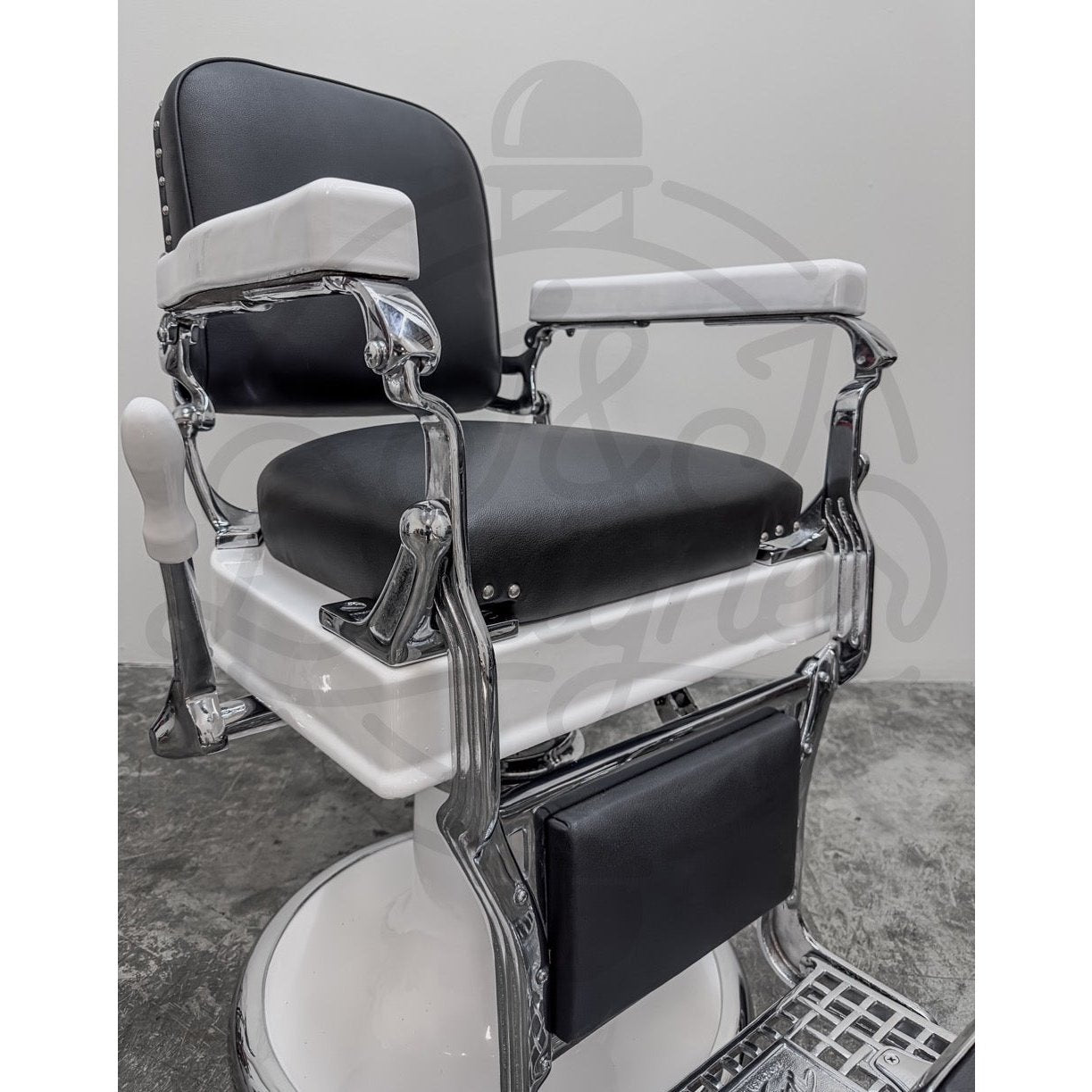 Koken barber sales chair restoration