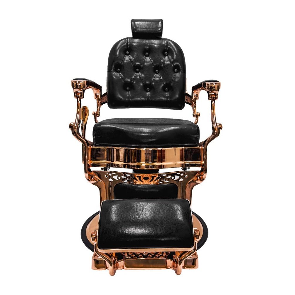 Rose gold barber online chair