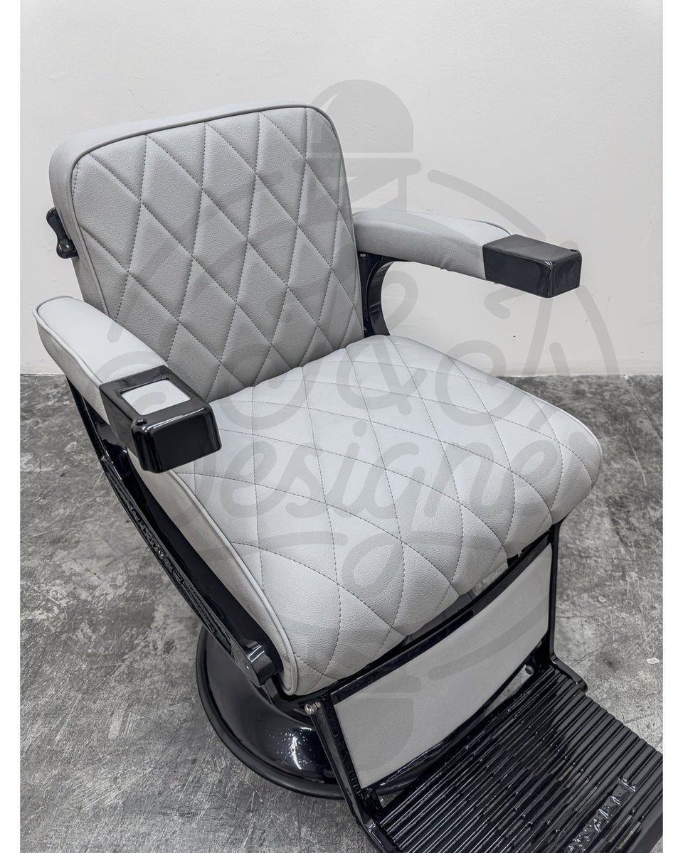 Custom Light Gray Belmont Chair
