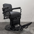 Vintage Koken Barber Chair - Black on Black