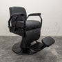 Vintage Koken Narda Barber Chair - Matte Black