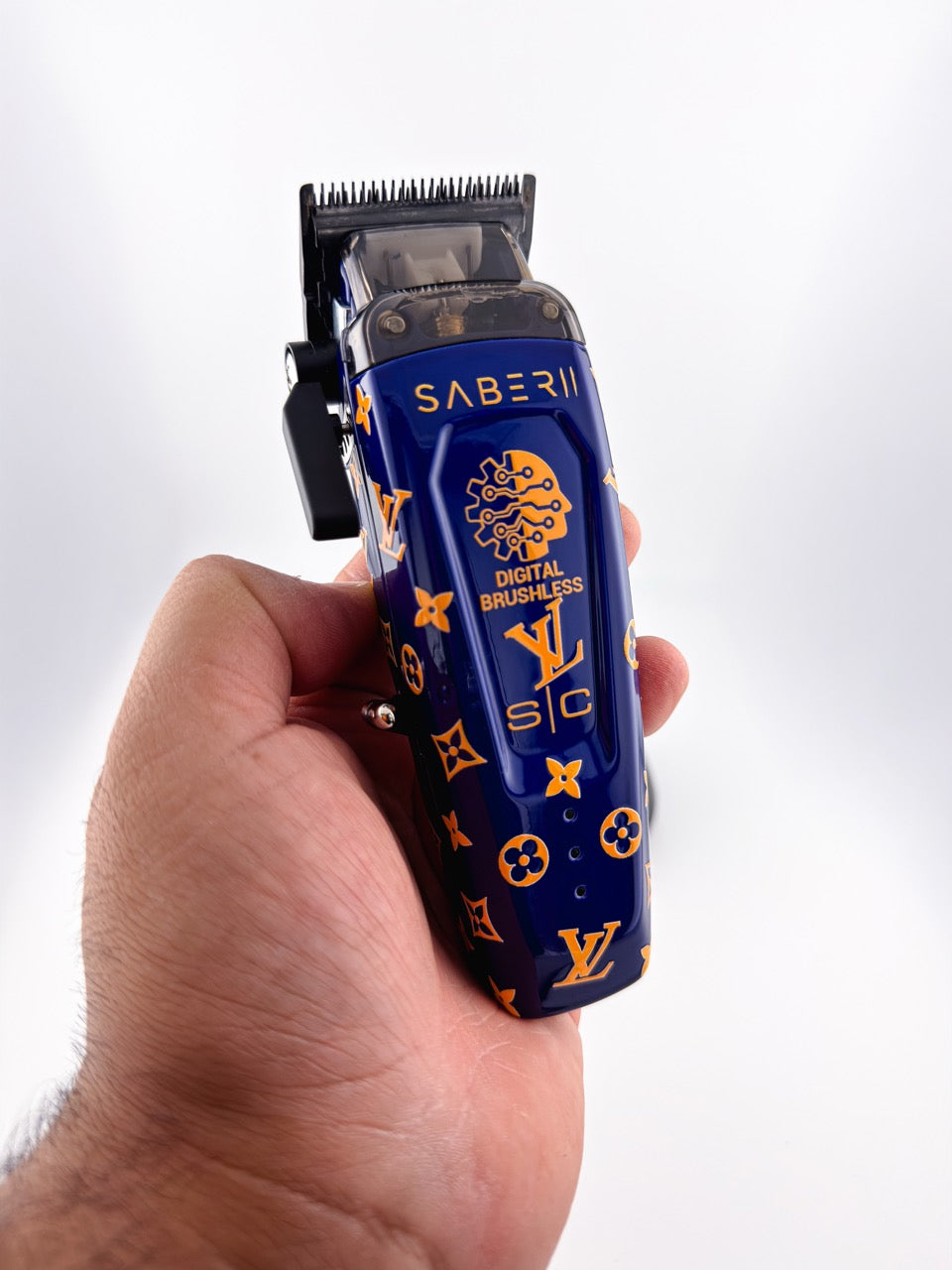 Custom StyleCraft Saber 2.0 Clipper - Brown LV Print