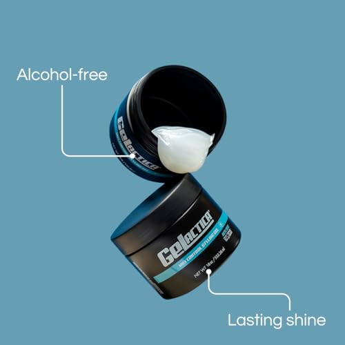Max Control Hair Gel for Men, Alcohol-Free, Strong Hold Styling Gel, Natural Extracts for Long-Lasting Hold and Shine, Slick Back Hair Style 18 oz|B08JPX57Z1
