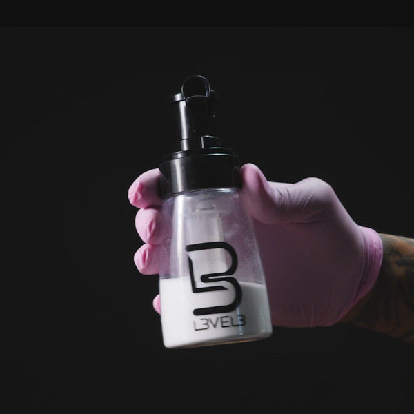 L3VEL3 Powder Dispenser Spray Bottle