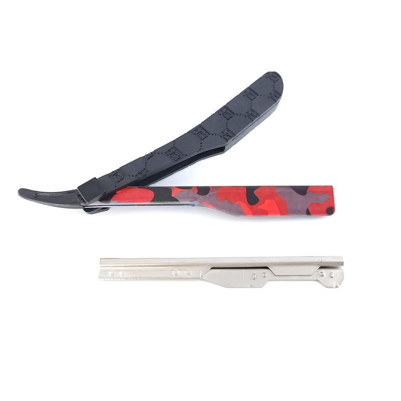 StyleCraft Camo Line Straight Edge Razor Tool