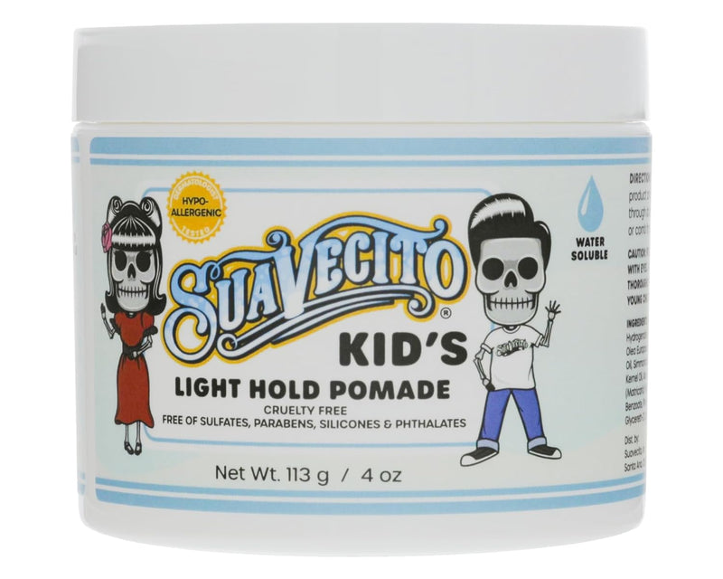 Suavecito Kids Light Hold Pomade (113g/4oz)