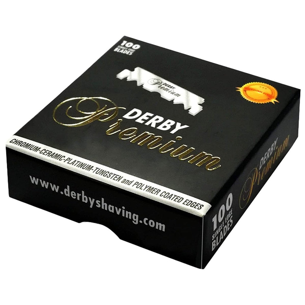 Derby Razor Barcode Derby Premium Single Edge Razor Blades – Designer Barber Products