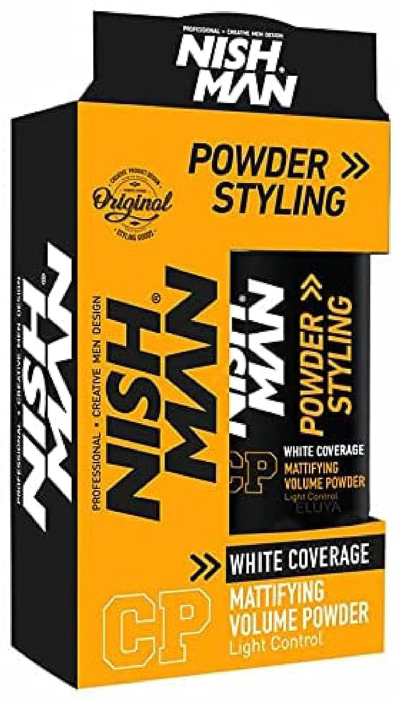Nishman CP Light Control Mattifying Volume Powder - White Coverage (20g/0.7oz)