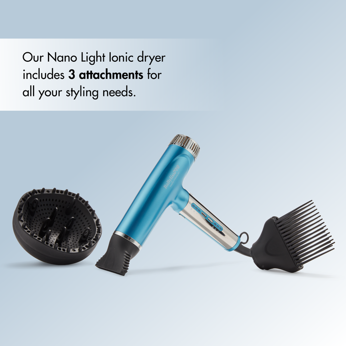 BaBylissPRO Nano Titanium Light Ionic High-Speed Hair Dryer