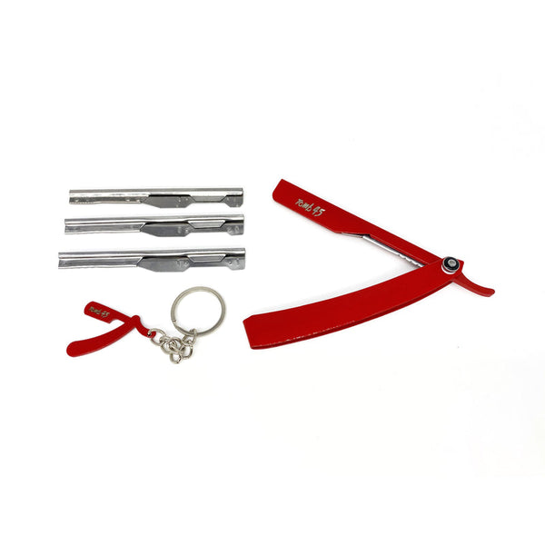Tomb45® Triple Cartridge Razor Holder - Red