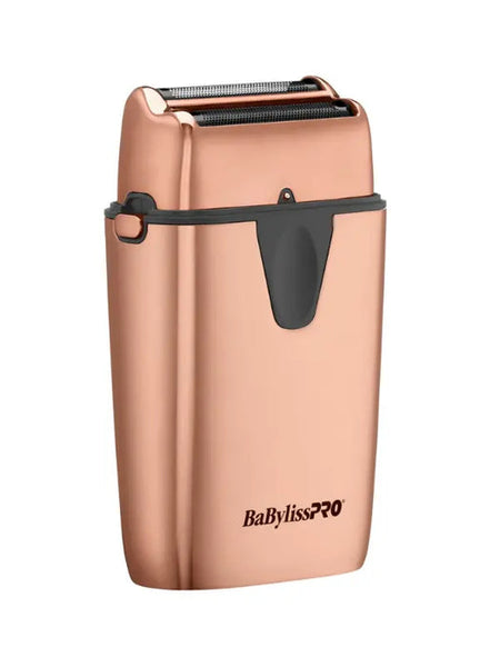 BaBylissPRO UV-Disinfecting Rose Gold Double-Foil Shaver