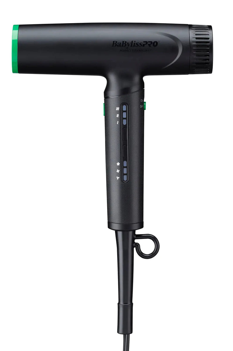 Babyliss Nano Light Ionic Dryer - Tomb45 Black/Green
