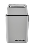 BaBylissPRO FoilFX02 Grey Cordless Metal Double-Foil Shaver #FXFS2GY