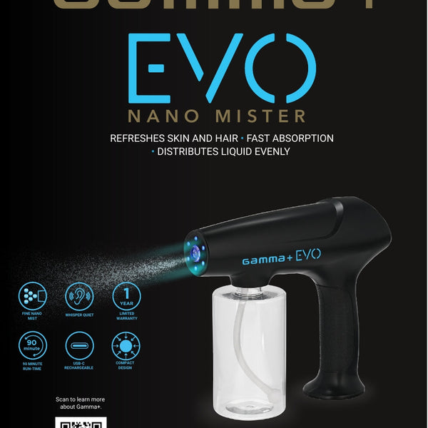 Gamma Evo Nano Mister Spray System - Black