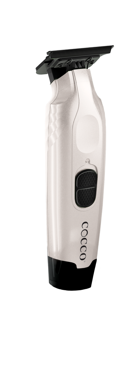 Cocco Veloce Pro Cordless Trimmer w/ Digital Gap Ambassador DLC Blade + Black Charging Stand (CVPT)