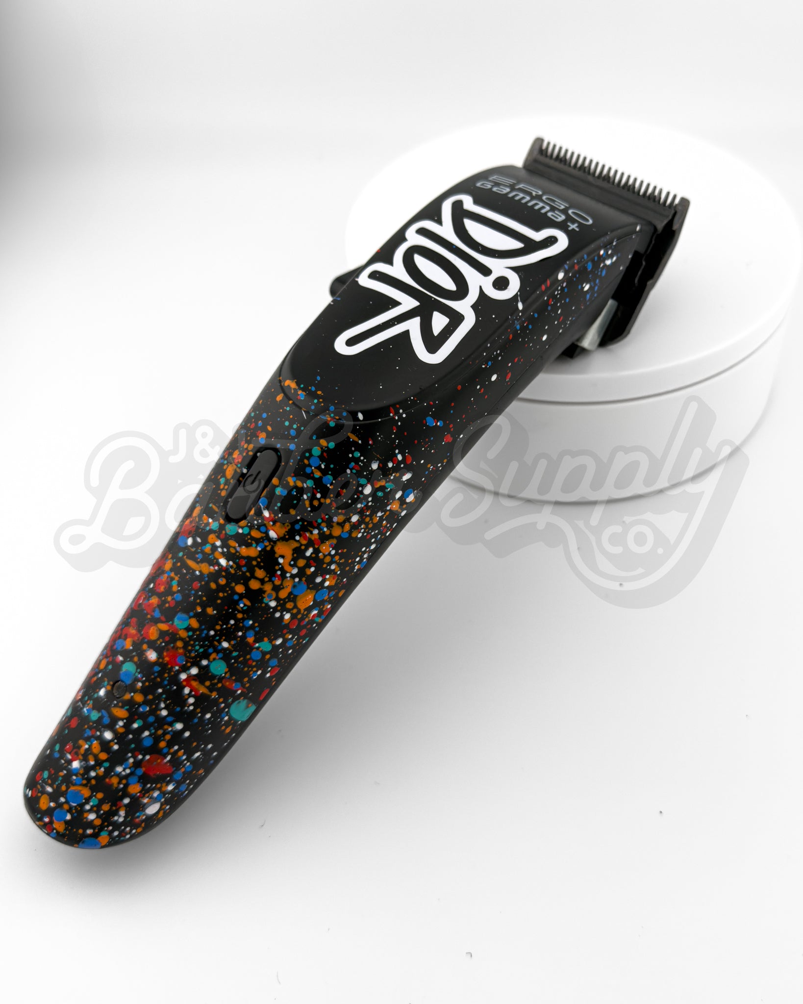 Custom Ergo Clipper - Dior Multi Color Splatter