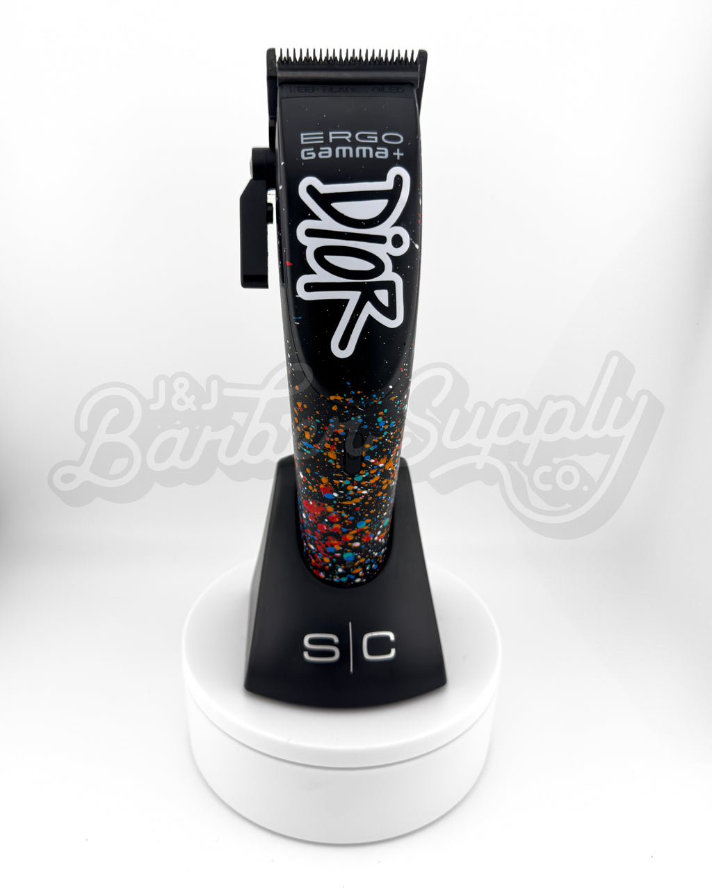 Custom Ergo Clipper - Dior Multi Color Splatter