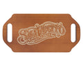 Suavecito Double Handle Wood Mirror