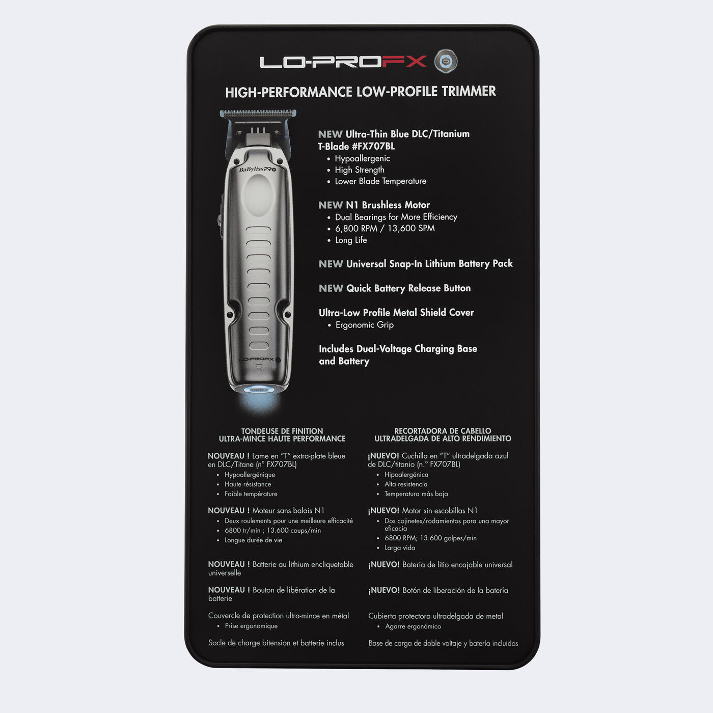 BabylissPRO LoProFX FXONE High Performance Trimmer