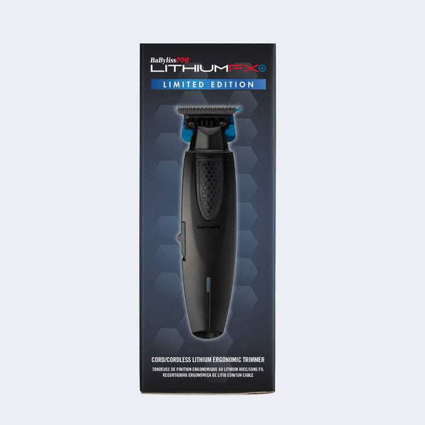 BaBylissPRO LithiumFX+ Matte Black Cord/Cordless Lithium Ergonomic Trimmer