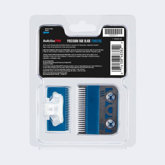BaBylissPRO  Blue Titanium Metal-Injection Molded (MIM) Precision Fade Blade