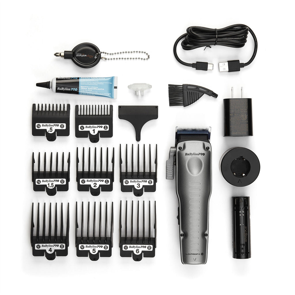 BaBylissPRO LoProFX FXONE Clipper - Gray