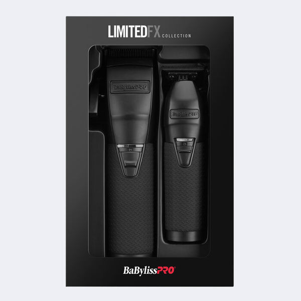 BaBylissPRO LimitedFX Matte Black  All Metal Clipper & Trimmer