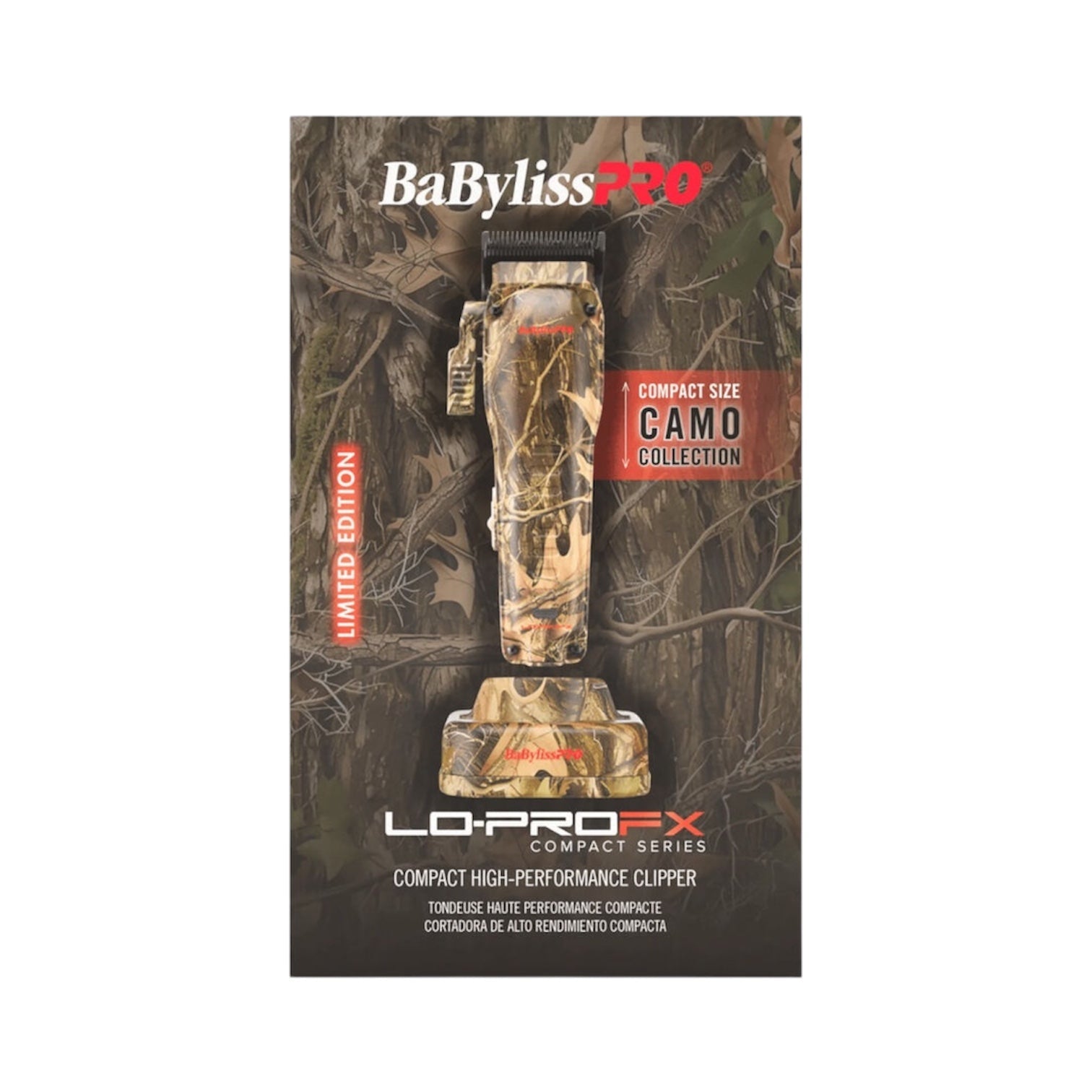 BaBylissPRO Limited Edition Camo Collection LO-PROFX Compact Clipper