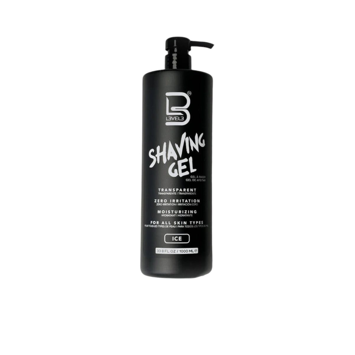 Level 3 Shaving Gel - LARGE - Ice - 1000ml