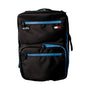 Rolda - G&B Pro Mobile Station Barber Backpack | Barber Bag, ShockProof, Impermeable Black with Blue Zippers