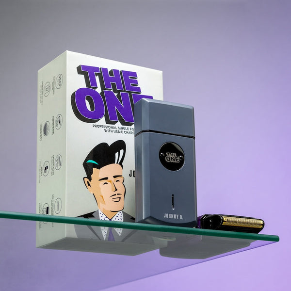 Stylecraft The One Single Foil Shaver x Johnny B. Slate Uno Shaver