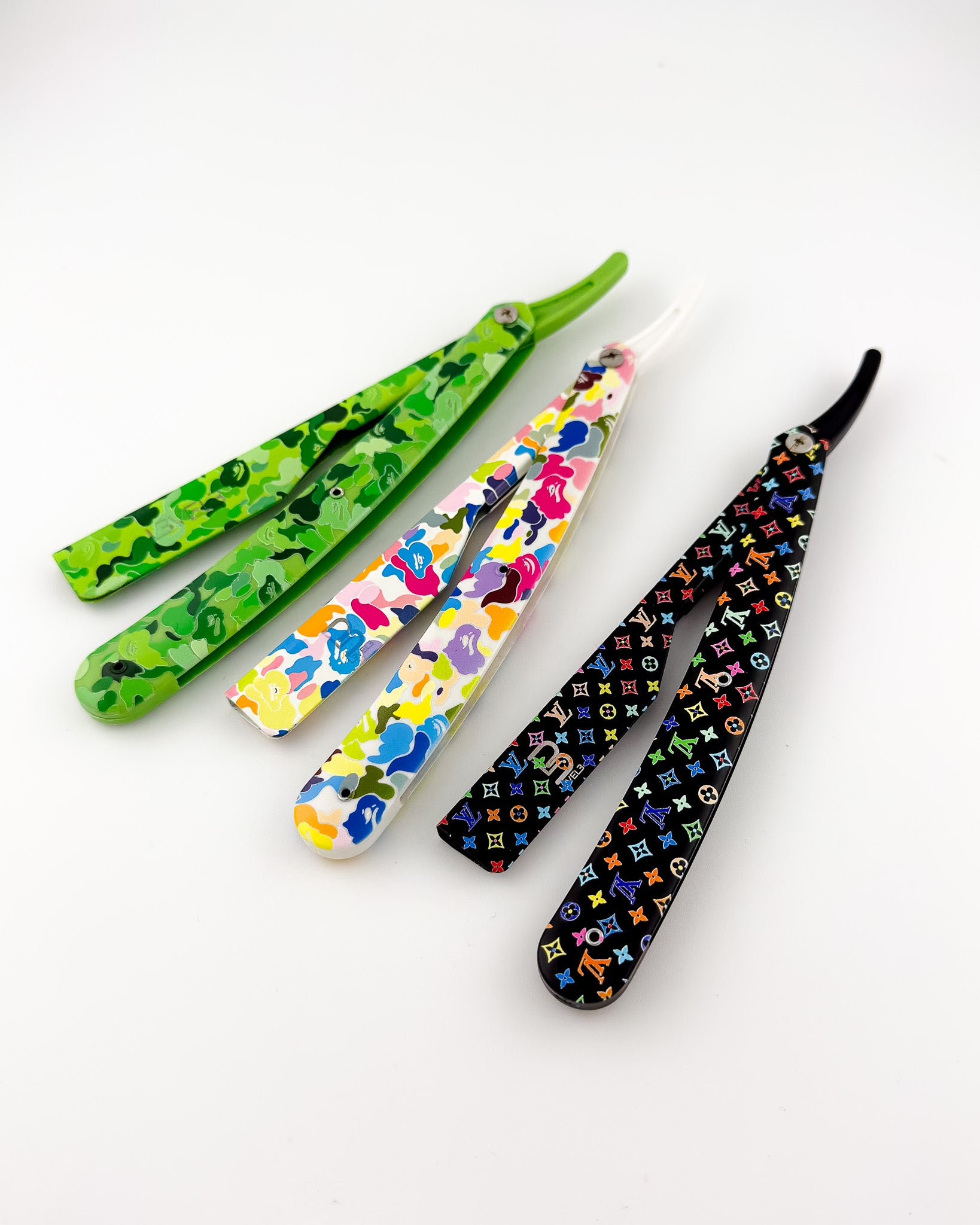 Custom L3VEL3 Straight Razor Holder