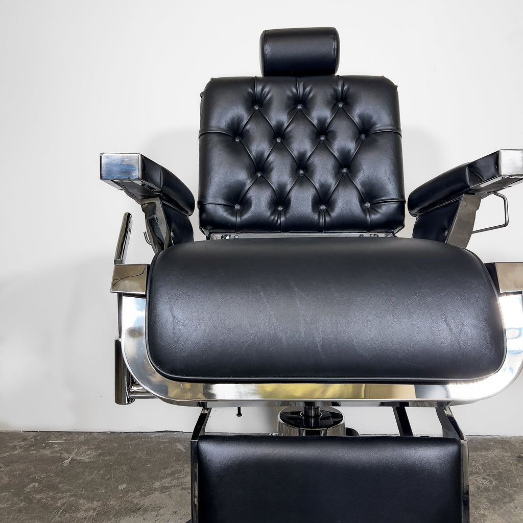 Black Lincoln Barber Chair 